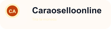 Cara o Sello Online Logo